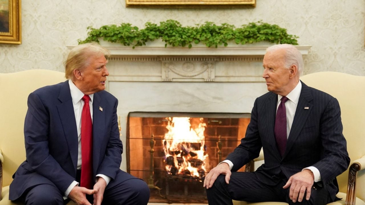 Trump agradece a Biden que la transición sea ordenada; “la política es dura”, remata