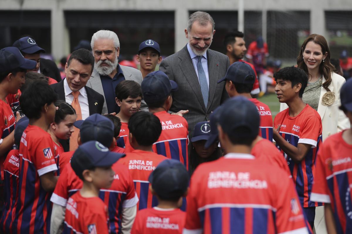 Academia del Atlético de Madrid en Ecuador sigue creciendo y llega a 10.000 niños y niñas