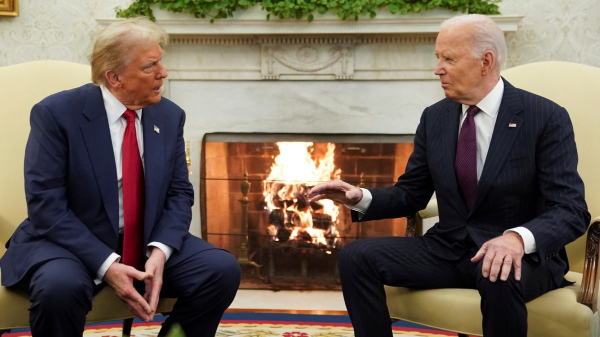 Trump y Biden se reúnen en la Casa Blanca y acuerdan transición pacífica