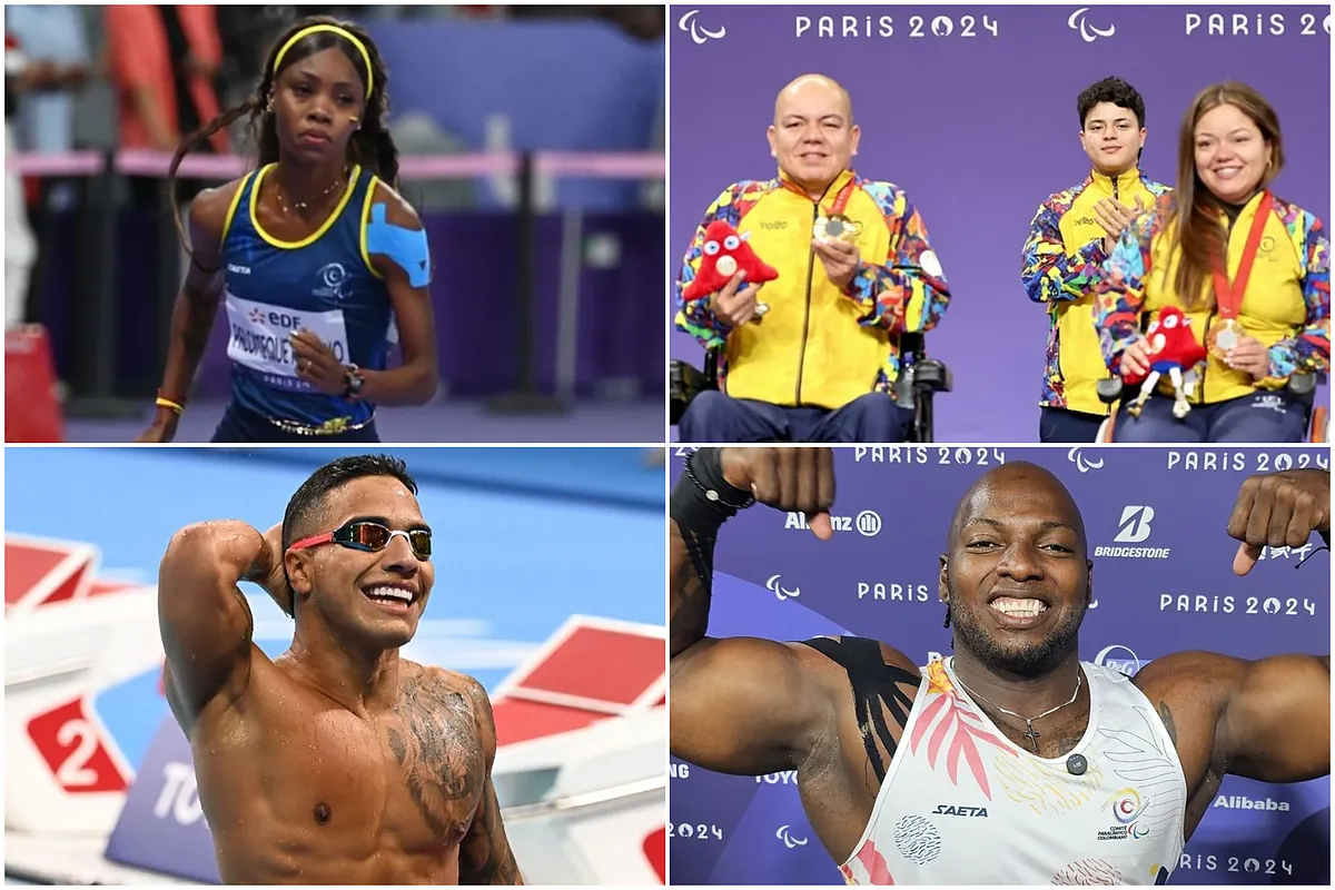 Todas las medallas en Juegos Paralmpicos de Colombia: histrica cifra y los ganadores en Pars 2024