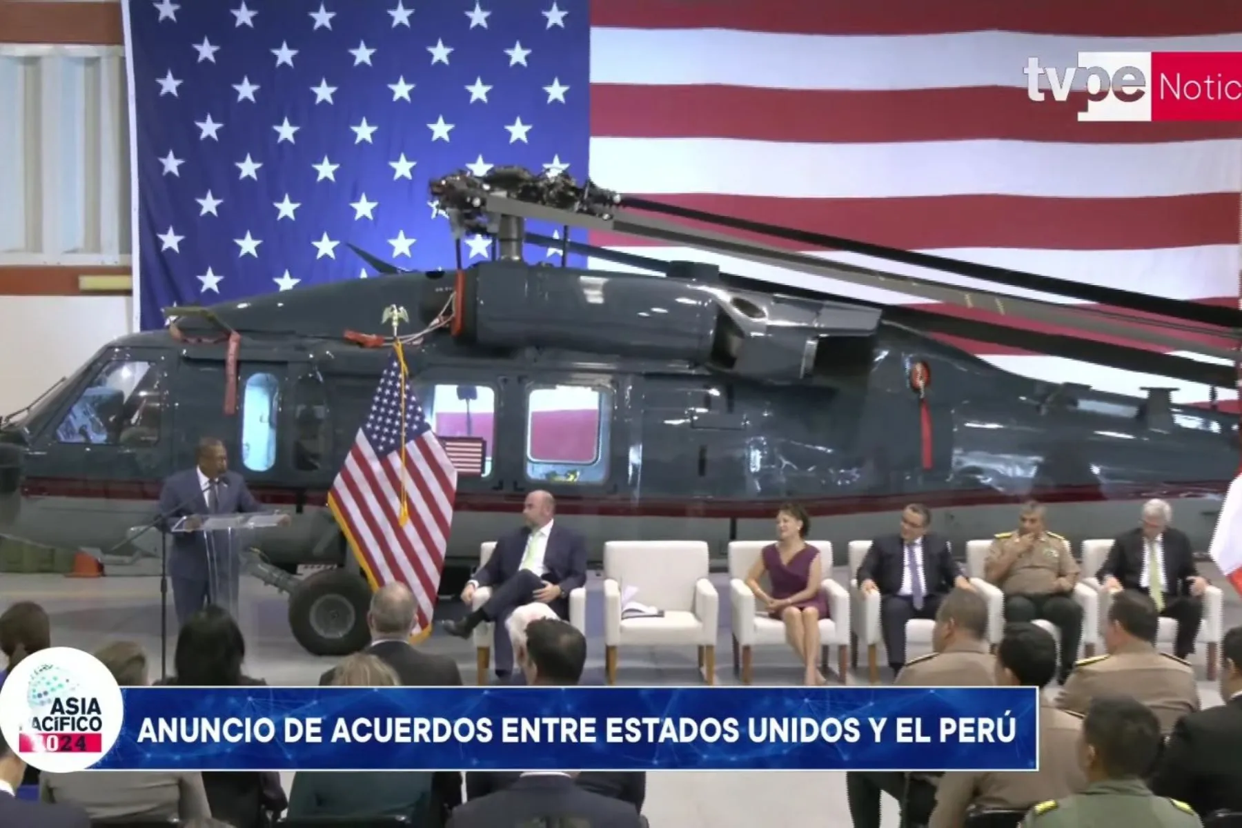 Estados Unidos ha donado nueve helicópteros a Perú para fortalecer la lucha contra el narcotráfico – LA PR1MERA