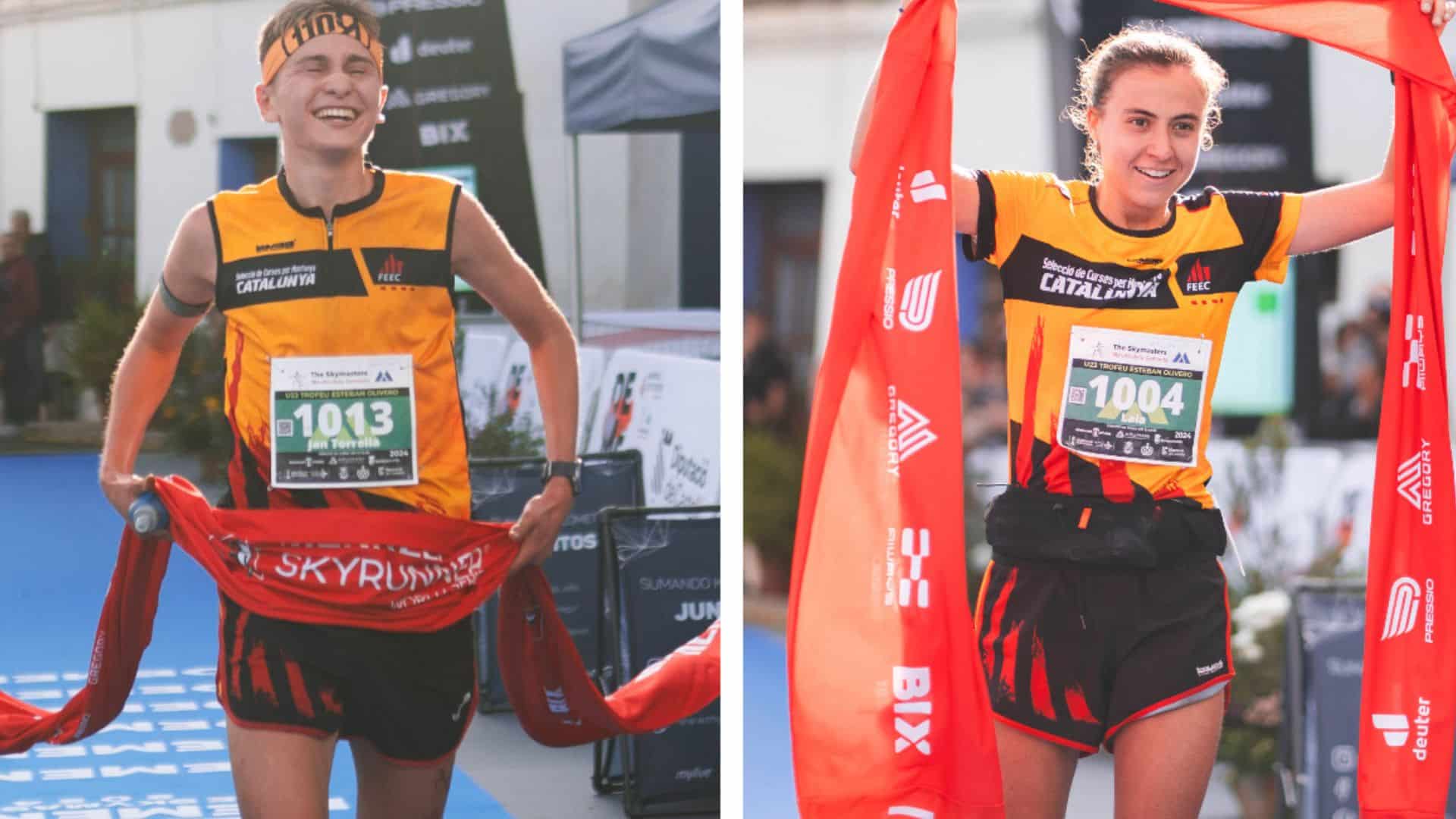 Jan Torrella y Laia Montoya se proclaman campeones del mundo U23 de las Skyrunner World Series 2024