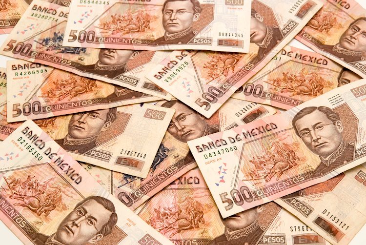 El Peso mexicano salta el lunes mientras el Dólar estadounidense cae