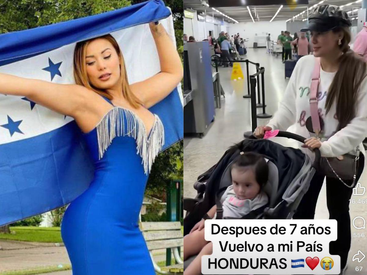 Elsa Oseguera regresa a Honduras tras 7 años en Estados Unidos