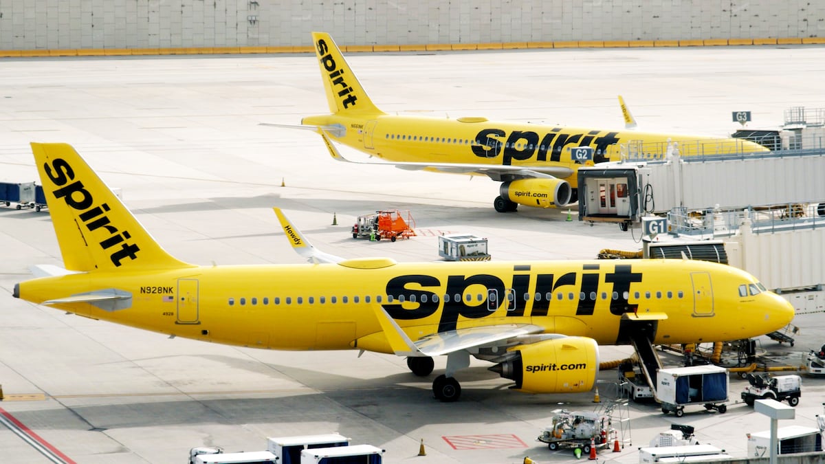 Spirit Airlines se declara en bancarrota ante la acumulación de pérdidas