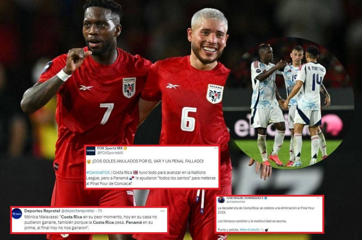 “Clásico hijo” y “la mediocridad asoma”: así reaccionó la prensa luego del pase de Panamá sobre Costa Rica en Nations League