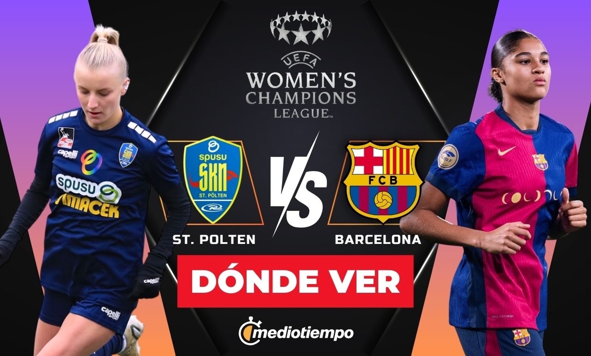 UCLF: Dónde y a qué hora ver St. Pölten vs Barcelona EN VIVO