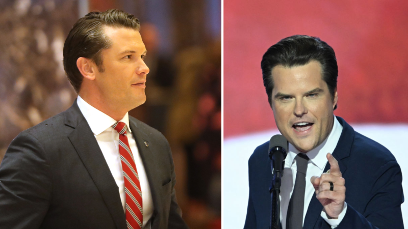 Controvertidas designaciones de Trump: Matt Gaetz y Pete Hegseth, acusados de delitos sexuales | CNN