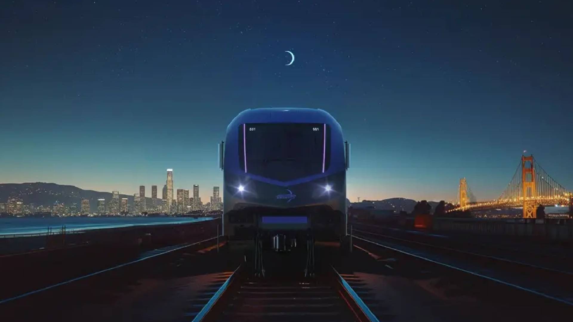 Así avanza el servicio de trenes nocturnos de lujo de San Francisco a Los Ángeles