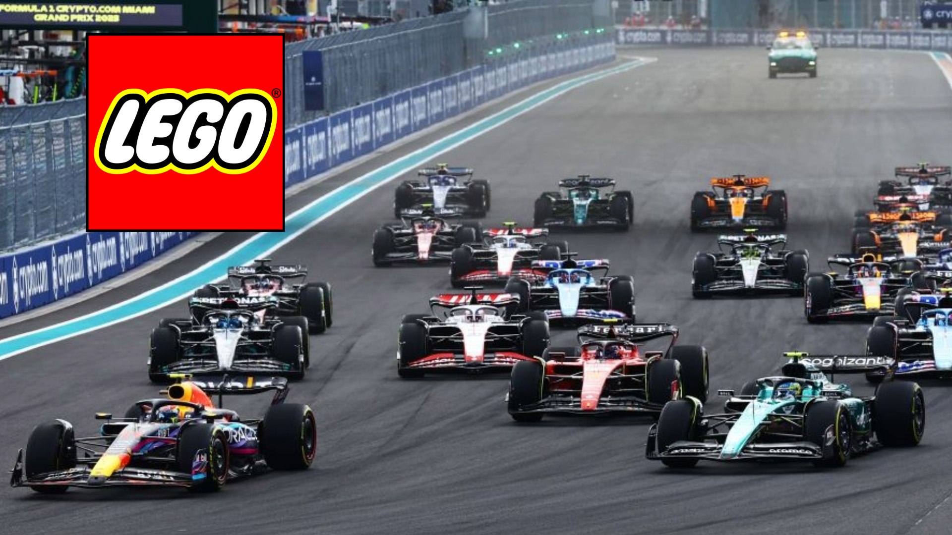 Lego se &apos;llena&apos; de F1! As puedes armar los autos de Checo Prez y todos los pilotos