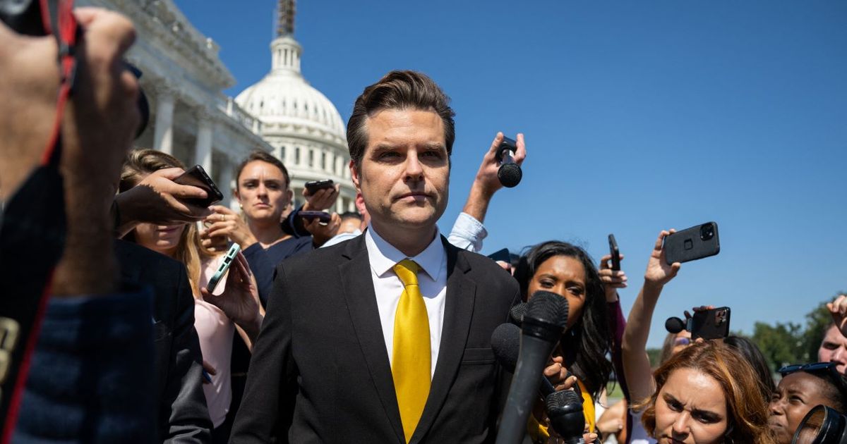 Matt Gaetz anuncia que no se reincorporará al Congreso en la próxima legislatura