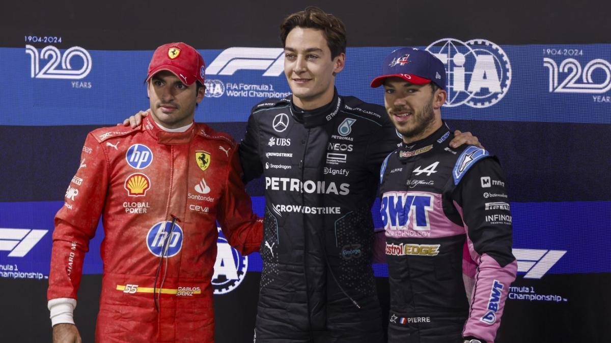 Fórmula 1: Rusell ganó la pole position en otra noche de terror para Williams y Colapinto en Las Vegas