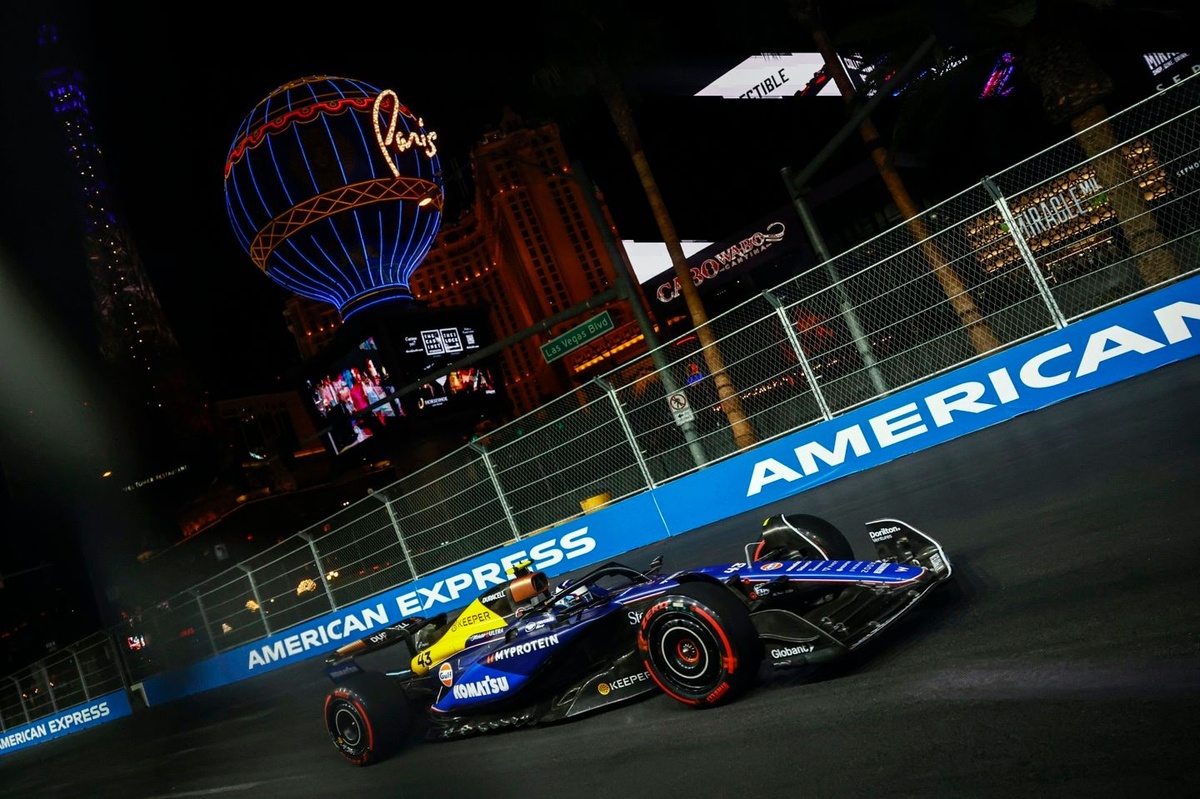 La parrilla de salida actualizada de Las Vegas F1 con Colapinto desde el pitlane