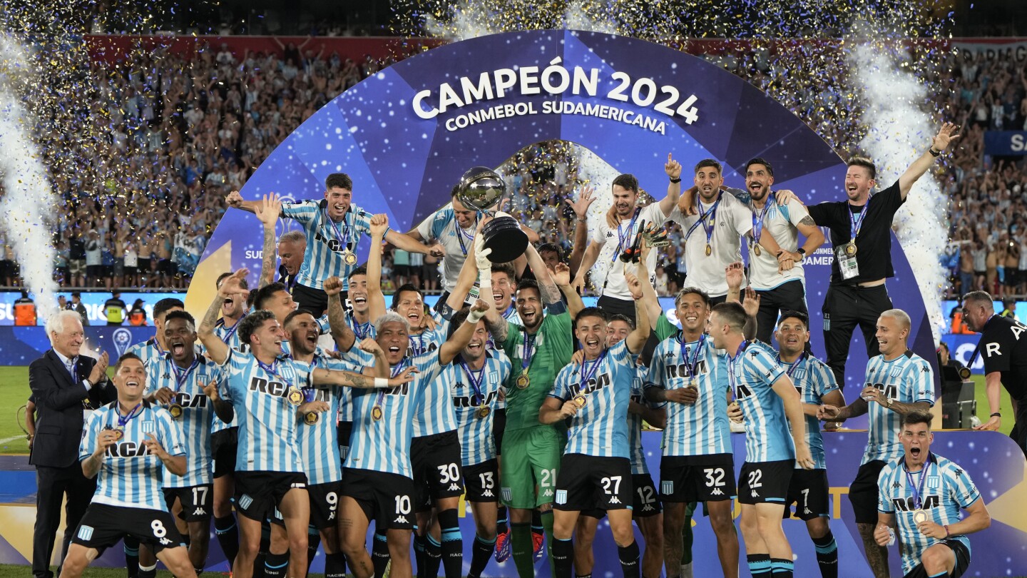 Racing vence a Cruzeiro y conquista Copa Sudamericana, su 1er título internacional desde 1988