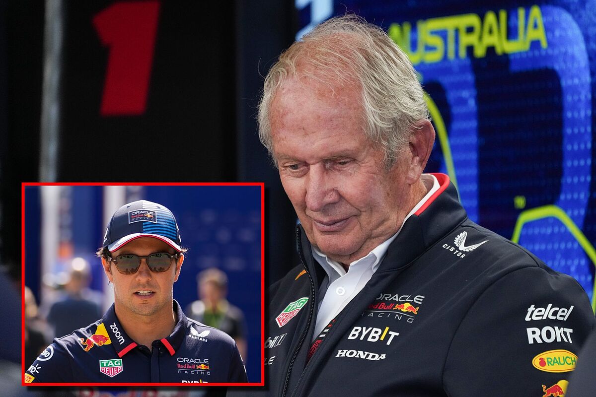 Helmut Marko no se guarda nada y se lanza contra Checo Prez: “es una decepcin para Red Bull”