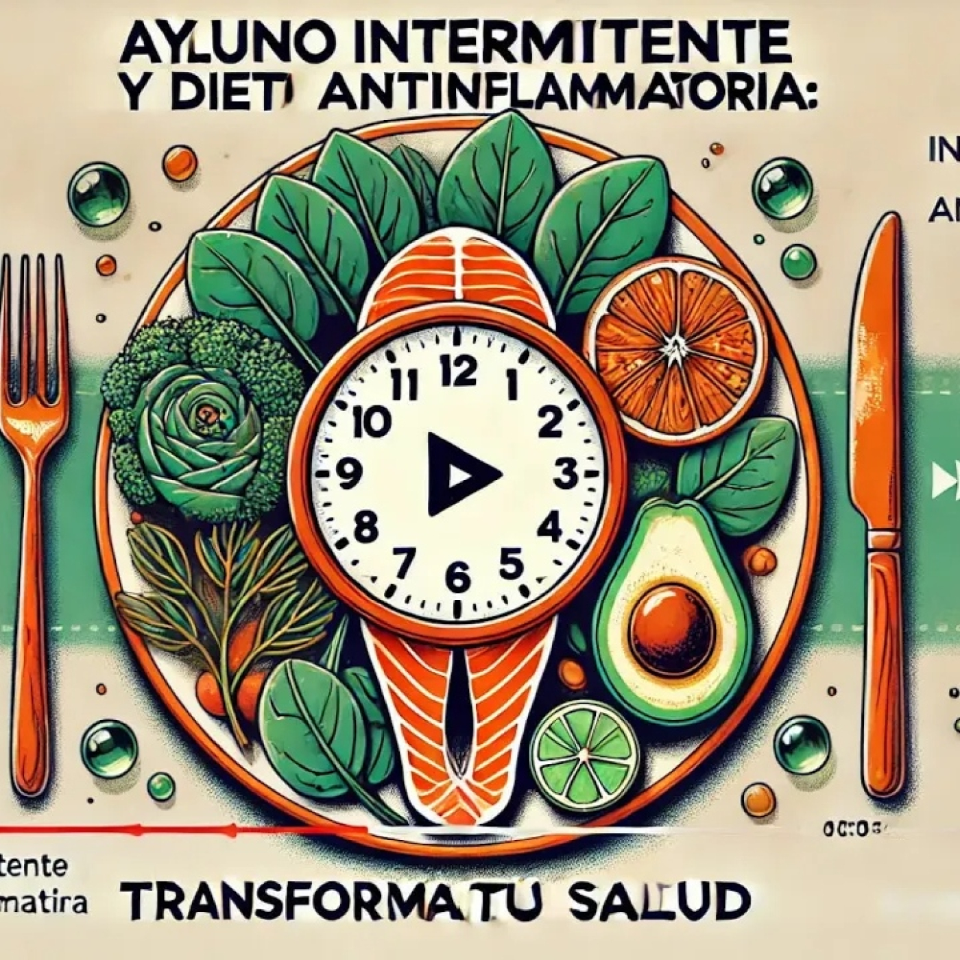 Transforma Tu Salud: Ayuno Intermitente y Dieta Antiinflamatoria para el Bienestar Total – Dieta Antiinflamatoria y Salud – Podcast en iVoox