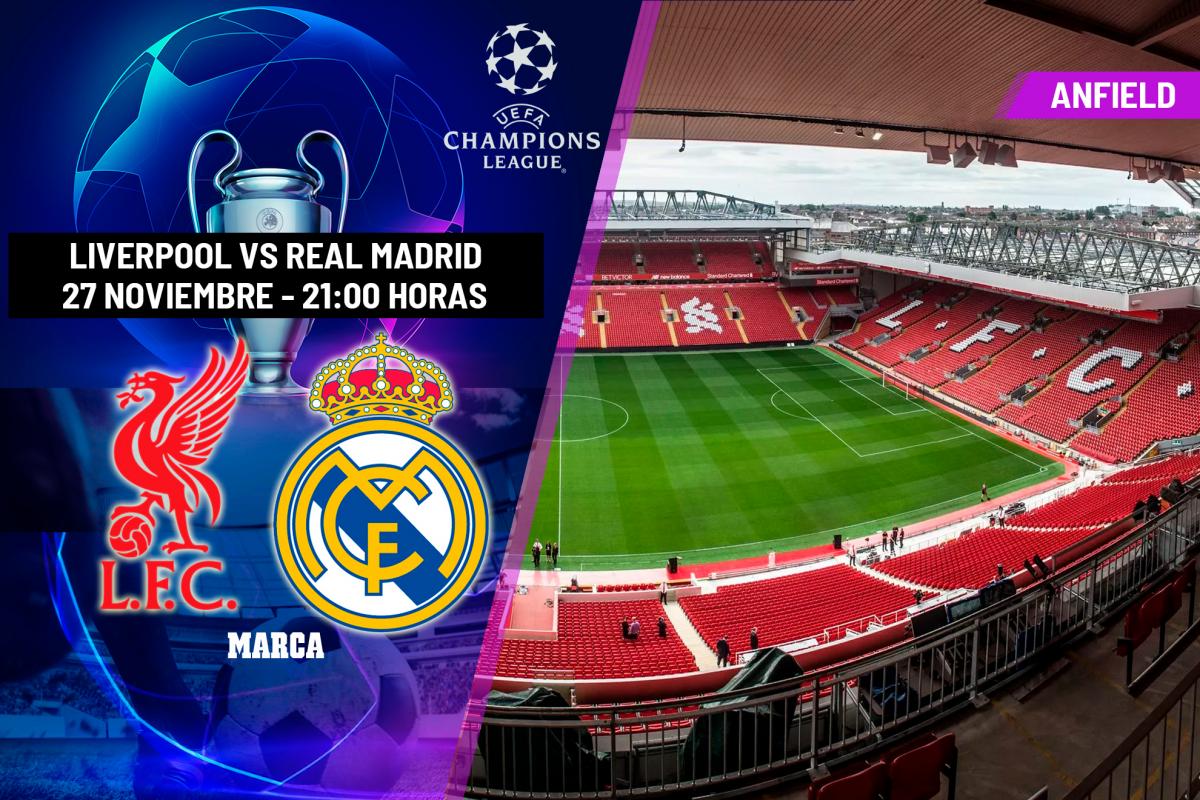 Real Madrid: Alineación probable del Real Madrid contra el Liverpool, partido de Champions League