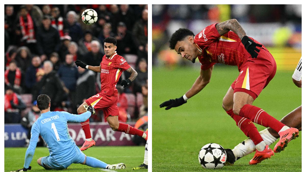 Real Madrid quedó al borde del nocaut en la Champions League: Liverpool, con Luis Díaz, le dio un duro golpe