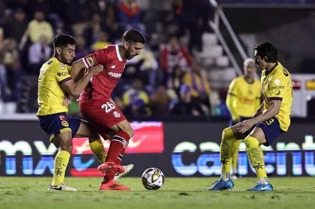 Gran triunfo al América sobre Toluca con doblete del uruguayo Rodrigo Aguirre en los cuartos de final de la Liga MX