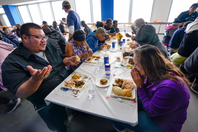 El Día de Acción de Gracias se celebra en tu refugio si has perdido un lugar donde vivir