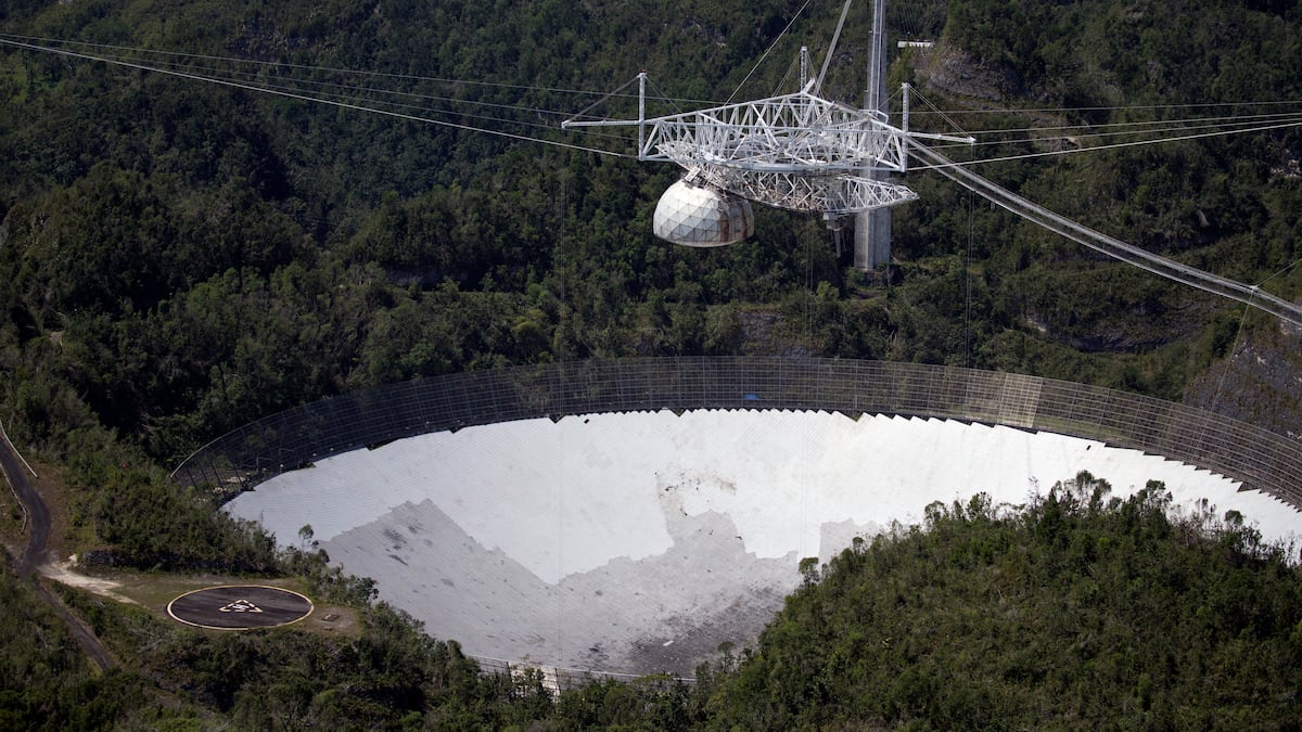 A cuatro años del colapso del radiotelescopio de Arecibo