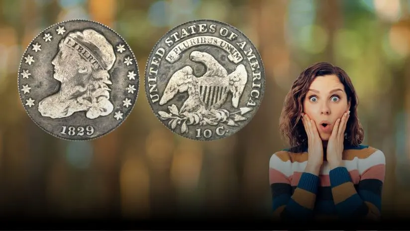 Numismática USA: Así es la peculiar moneda de 1829 con valor de 150 mil dólares | Capped Bust Dime | Estados Unidos | bscapital