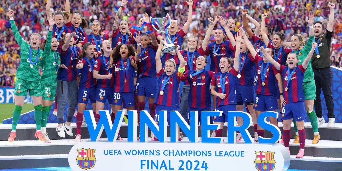 La Champions femenina del Barça deja 585.000 euros en la Liga F