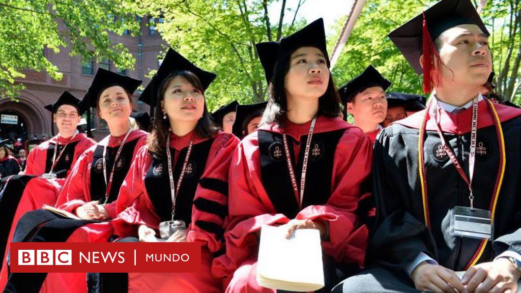 Trump: los mensajes de advertencia que las universidades de EE.UU. están enviando a sus estudiantes extranjeros para que regresen al país antes de que asuma el republicano – BBC News Mundo