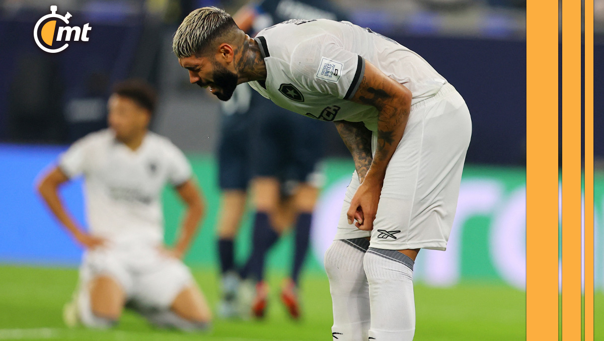 Jugadores del Botafogo lloraron tras eliminación ante Pachuca