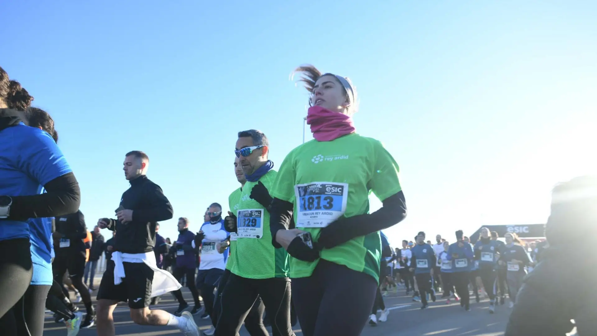 A la carrera de Empresas ESIC de Zaragoza le salen las cuentas: “Correr en equipo es especial”