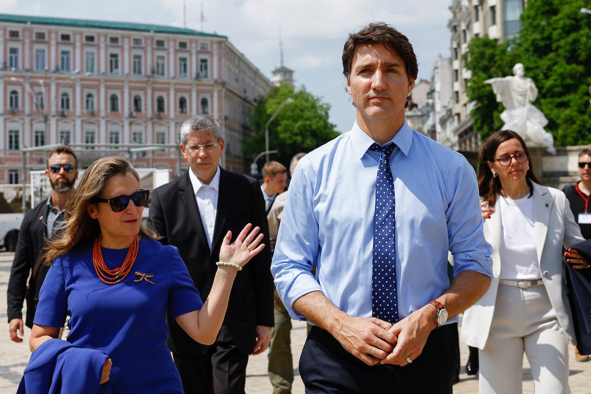 El portazo de la viceprimera ministra Chrystia Freeland deja en la estacada a Justin Trudeau en Canadá