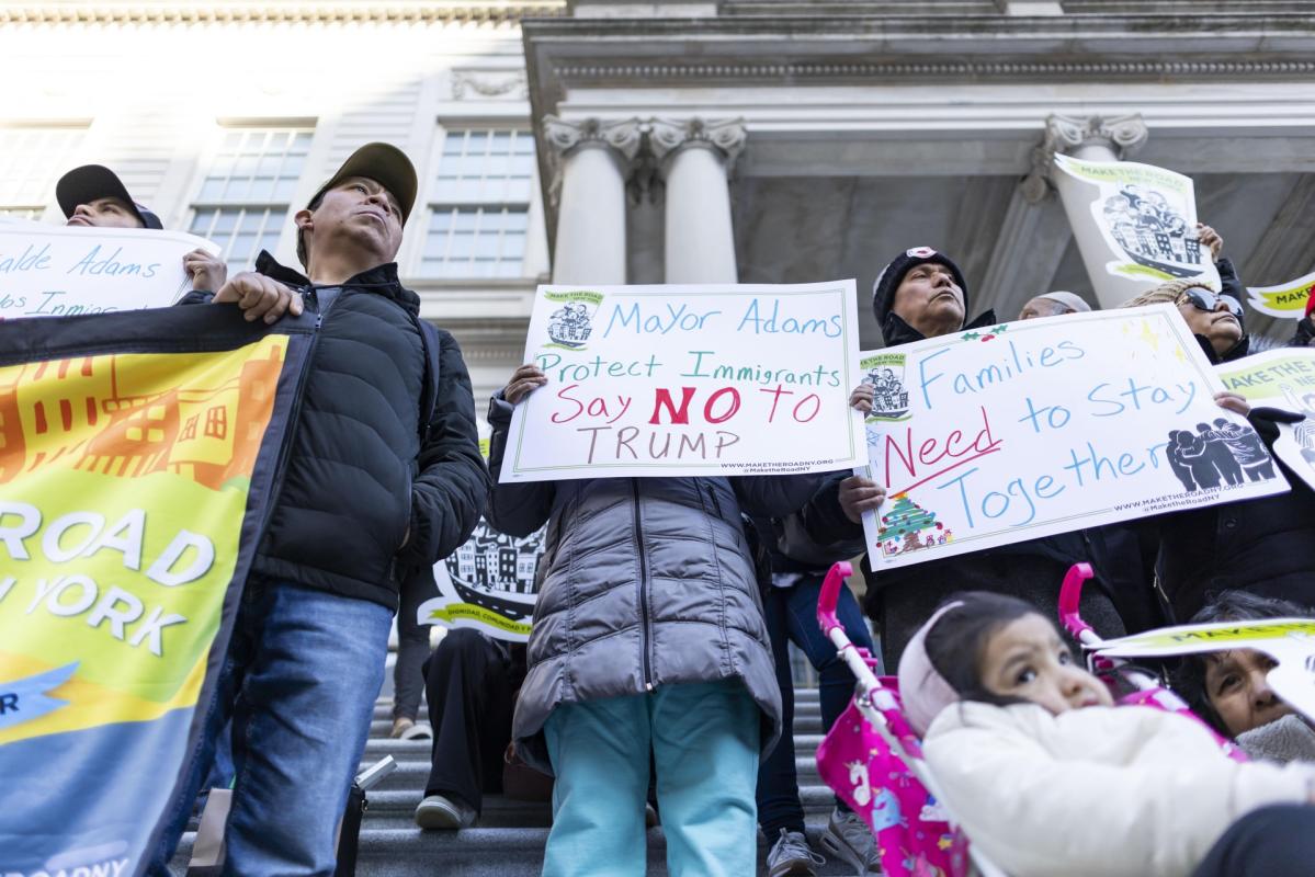 migrantes-piden-proteccion-al-alcalde-de-nueva-york-ante-“miedo”-a-segundo-mandato-trump