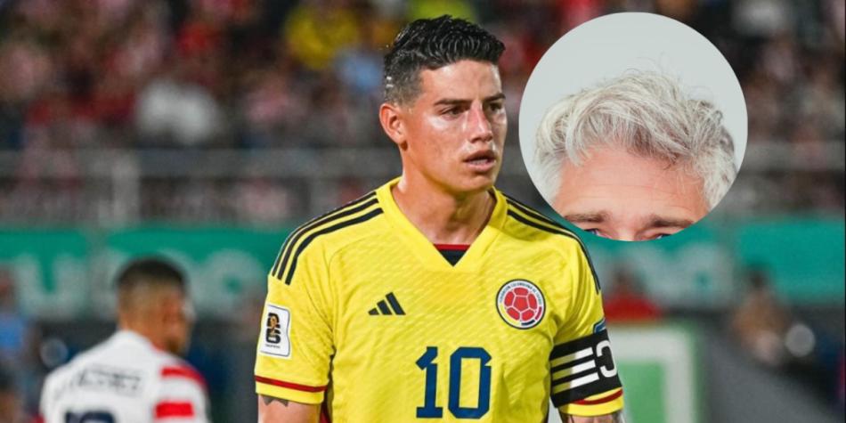 James Rodríguez: ¿cómo sería de viejo, según inteligencia artificial?