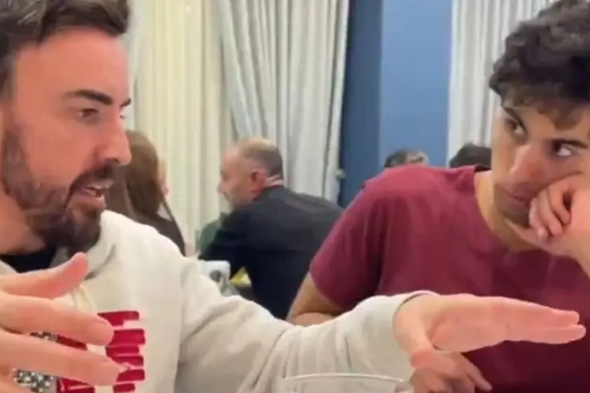 Fernando Alonso da una leccin magistral a Gabriel Bortoleto, un diamante para la Frmula 1