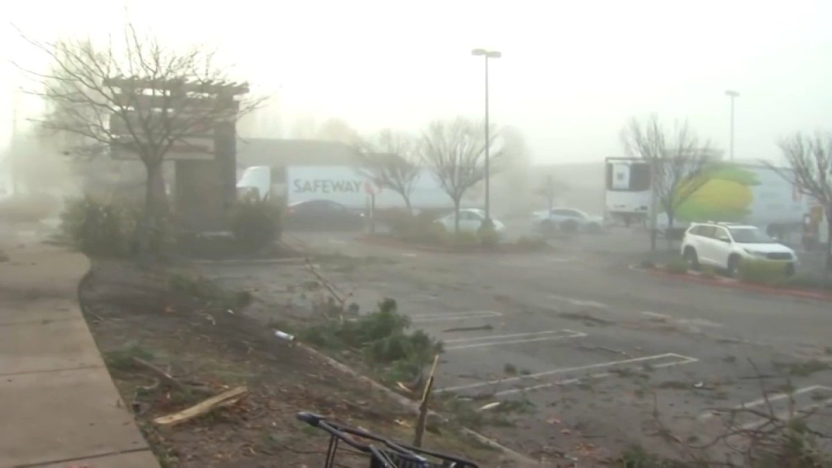 Cómo meteorólogos rastrearon el riesgo de tornados en Scotts Valley y San Francisco