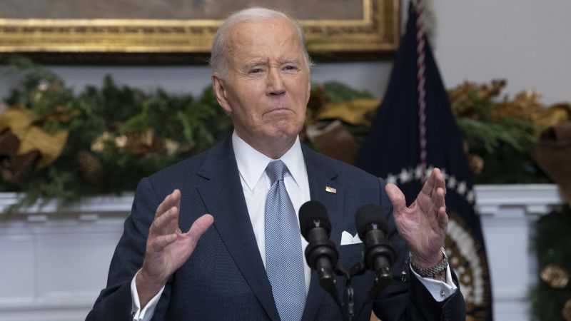 Biden conmuta la mayoría de las condenas federales a muerte antes de la toma de posesión de Trump | CNN