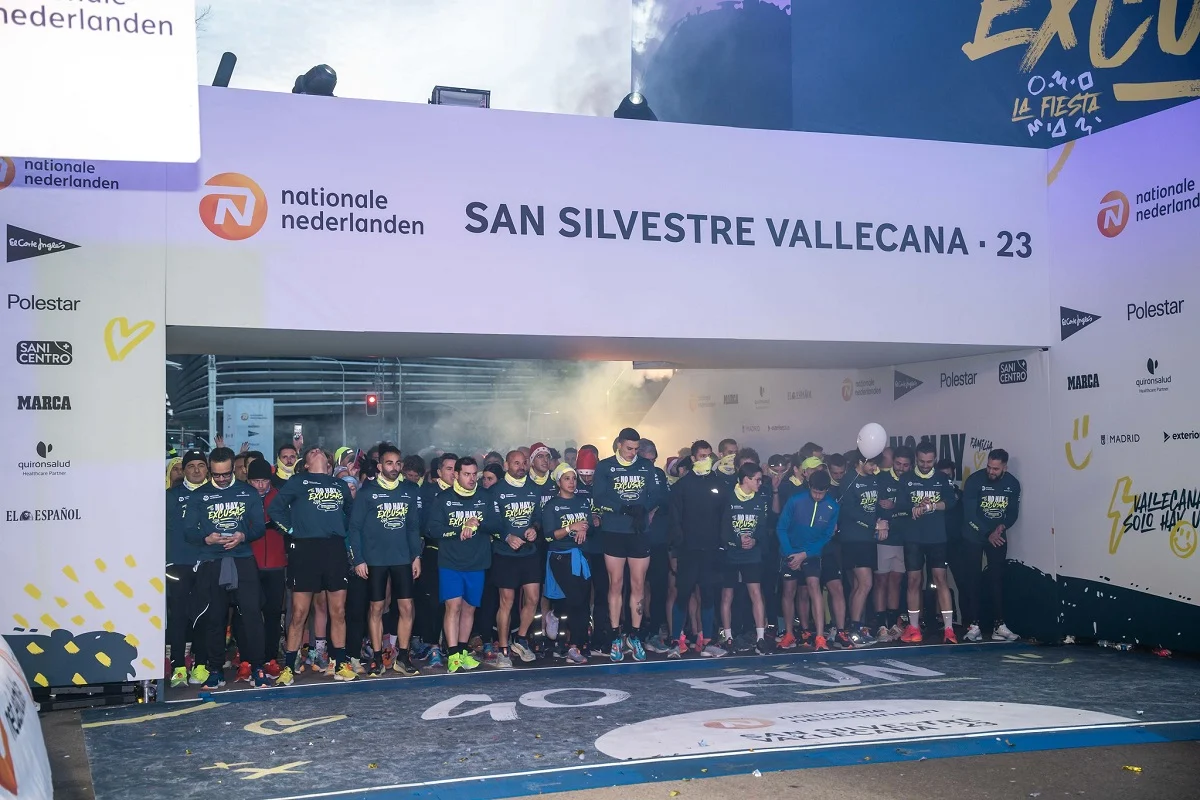 Quirónsalud despide el 2024 promoviendo la salud en la Nationale-Nederlanden San Silvestre Vallecana