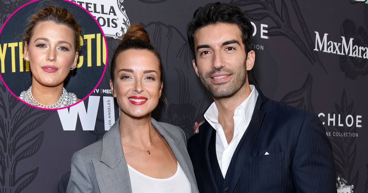 Justin Baldoni y su esposa Emily se muestran unidos