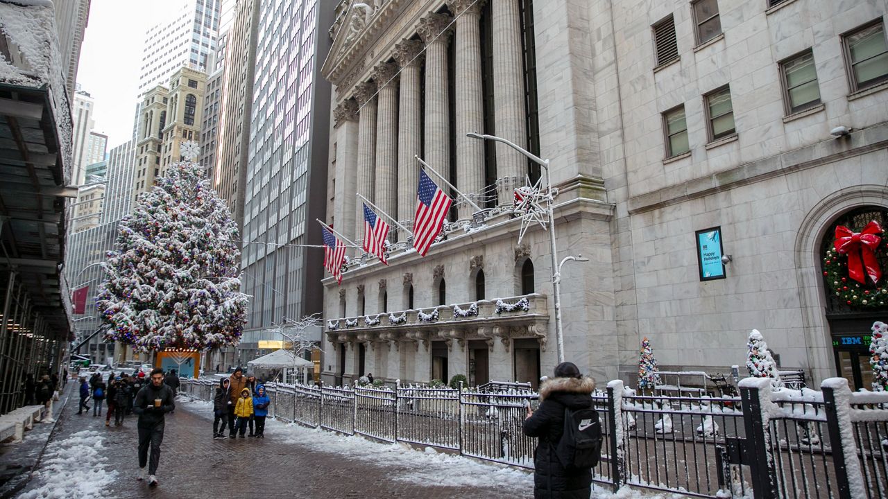 Navidad blanca en Nueva York por primera vez en quince años