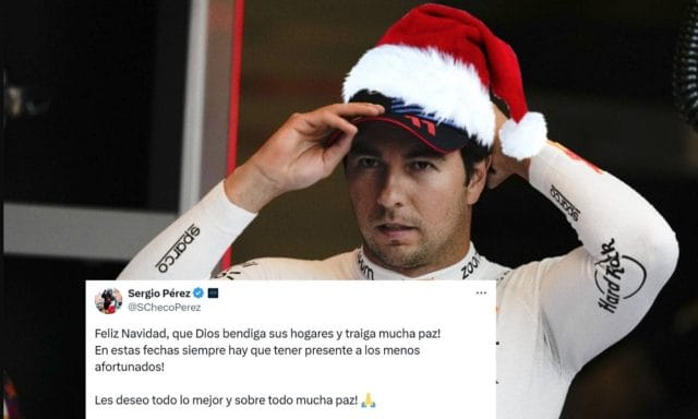 Checo Pérez: Su despedida de la Fórmula 1 y mensaje navideño