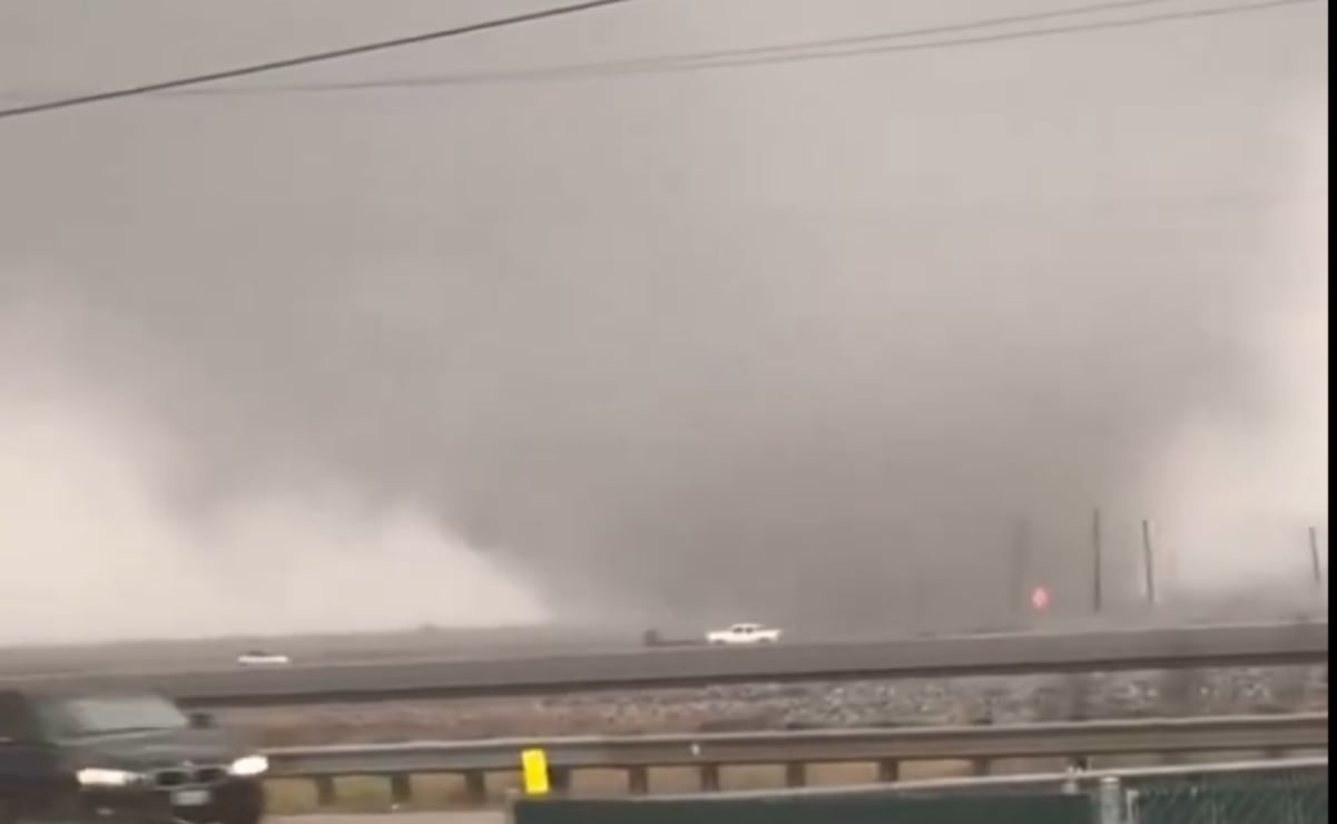 Indagan posible tornado en Texas; existe la posibilidad de tormentas severas  | El Universal