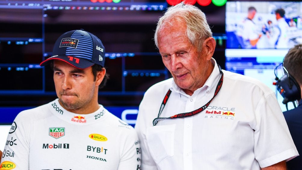 Helmut Marko, asesor de Red Bull, anticipa un posible regreso de Sergio 'Checo' Pérez