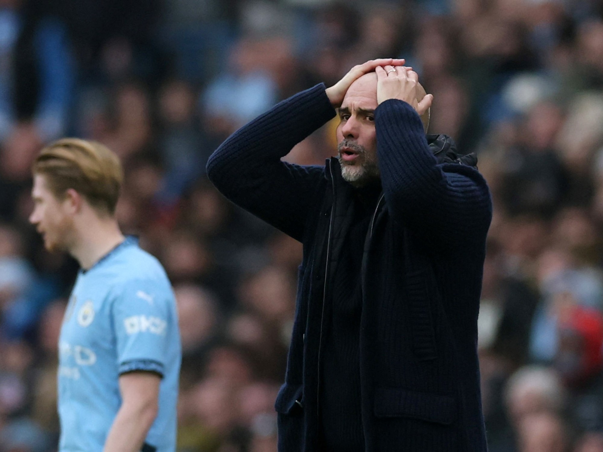 las-claves-del-mal-momento-del-manchester-city:-lesiones,-bajon-futbolistico-y-el-pedido-desesperado-de-guardiola-por-refuerzos