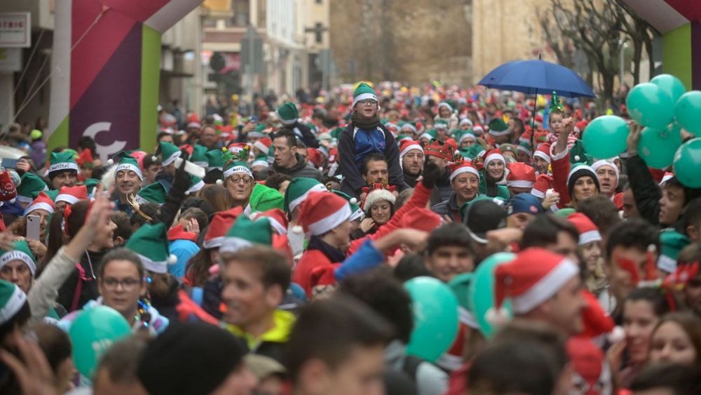 Estas son las calles cortadas hoy al tráfico por la San Silvestre de León