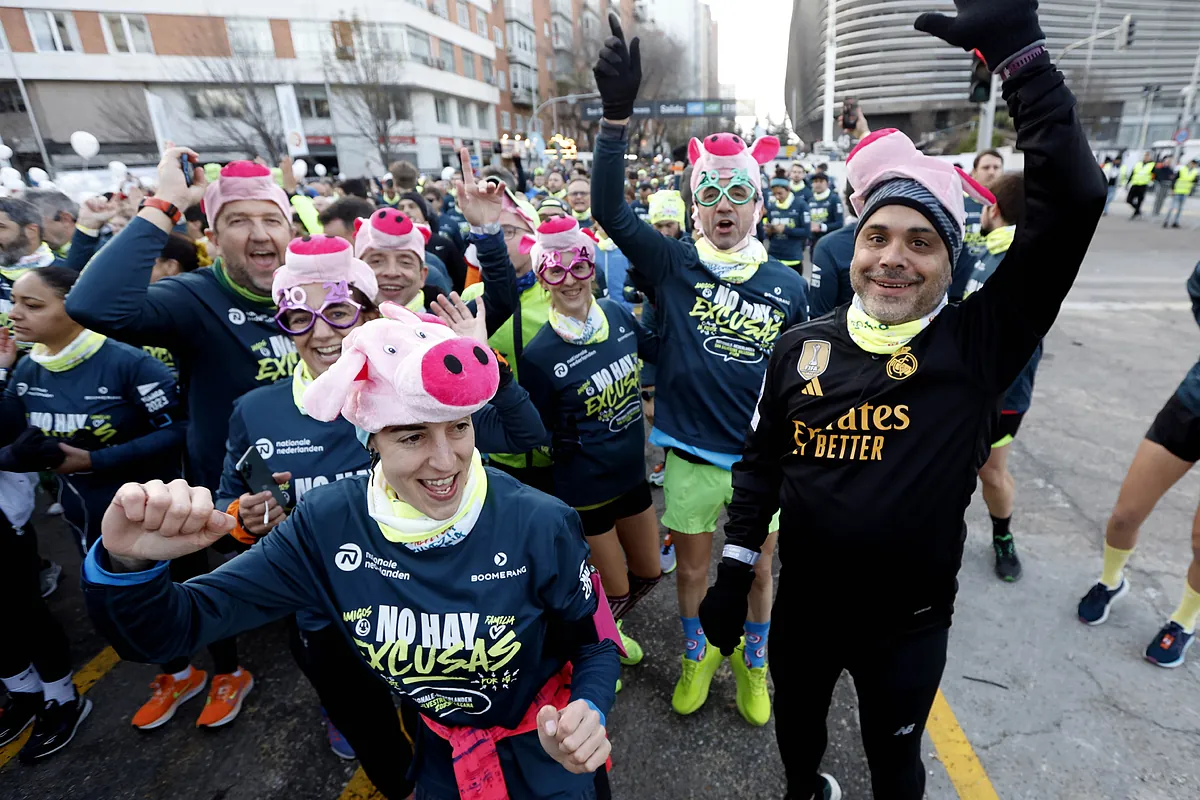 San Silvestre 2024: la verdadera meta es llegar a tiempo para tomarse las uvas