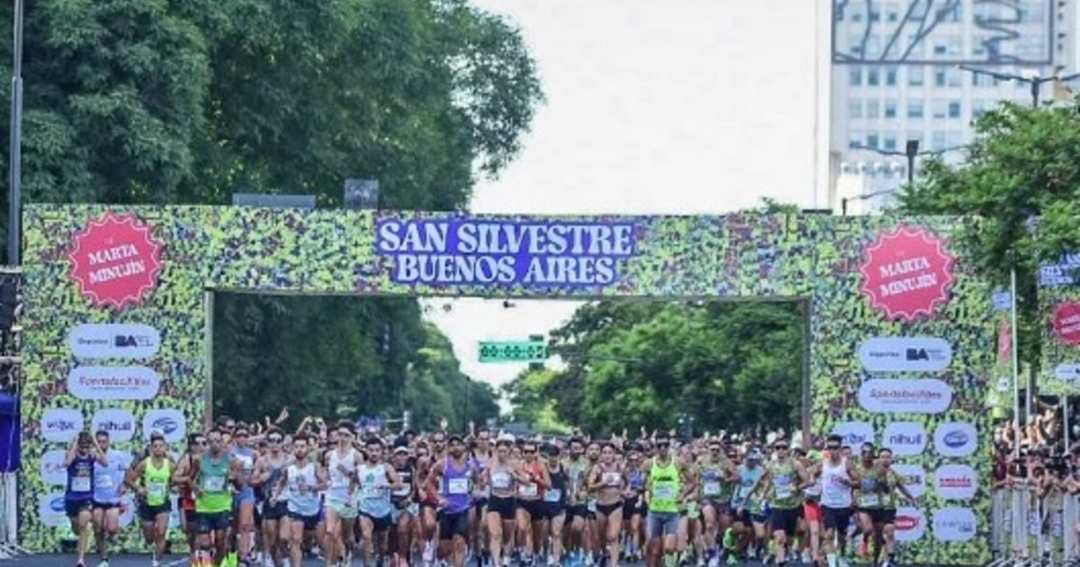 La Ciudad despidió el año con la San Silvestre y dos olímpicos campeones