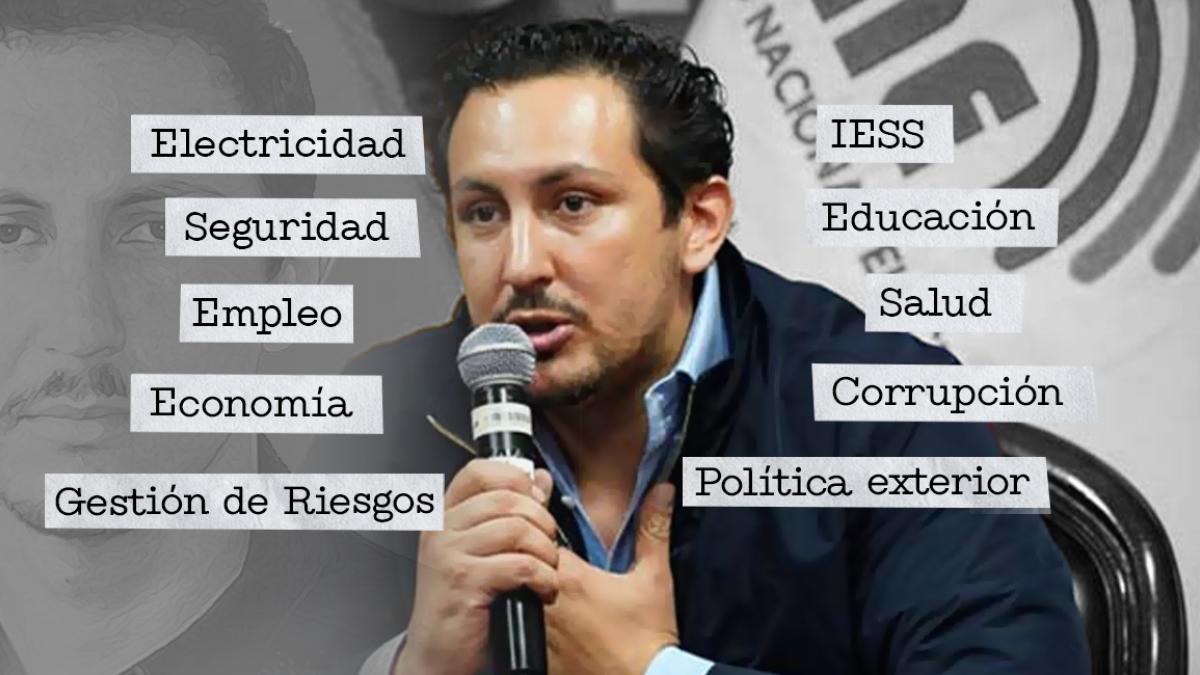 Wilson Gómez ofrece ‘Plan 3 comidas’ para los estudiantes y crear muro fronterizo contra crimen organizado