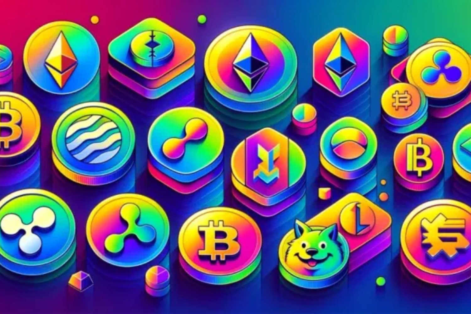 Ni Bitcoin ni Ethereum: Las ocho altcoins que revolucionaron el mercado con hasta 1.500% de crecimiento en 2024