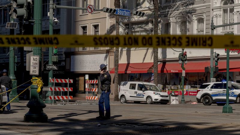 Trump vincula falsamente el ataque terrorista de Nueva Orleans con los migrantes, tras un informe erróneo de Fox News | CNN