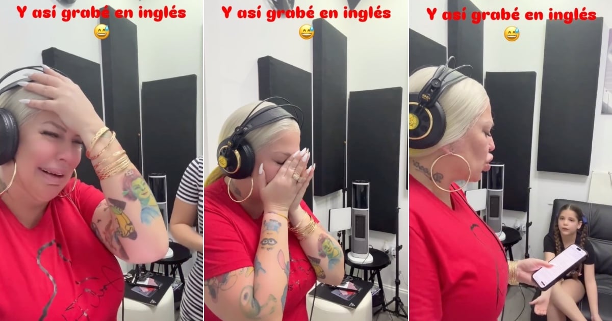 “Y así grabé en inglés”: La Diosa se atreve a cantar junto a su hija Reychel un tema de Lady Gaga